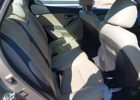 2014 Hyundai Elantra Limited from USA, damaged, VIN 5NPDH4AE5EH513377